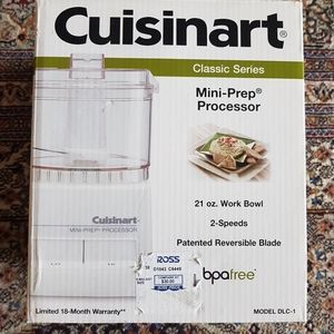 CUISINART DLC-1 Mini-Prep Food Processor, White